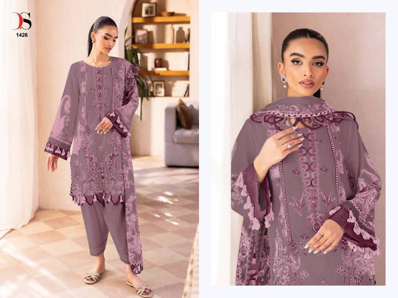Deepsy Jade Bliss Lawn 25 Vol 3 Cotton Dupatta Cotton Pakistani Suits