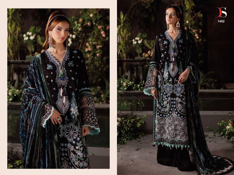 Deepsy Mahnoor Cotton Dupatta Rayon Embroidery Pakistani Salwar Kameez