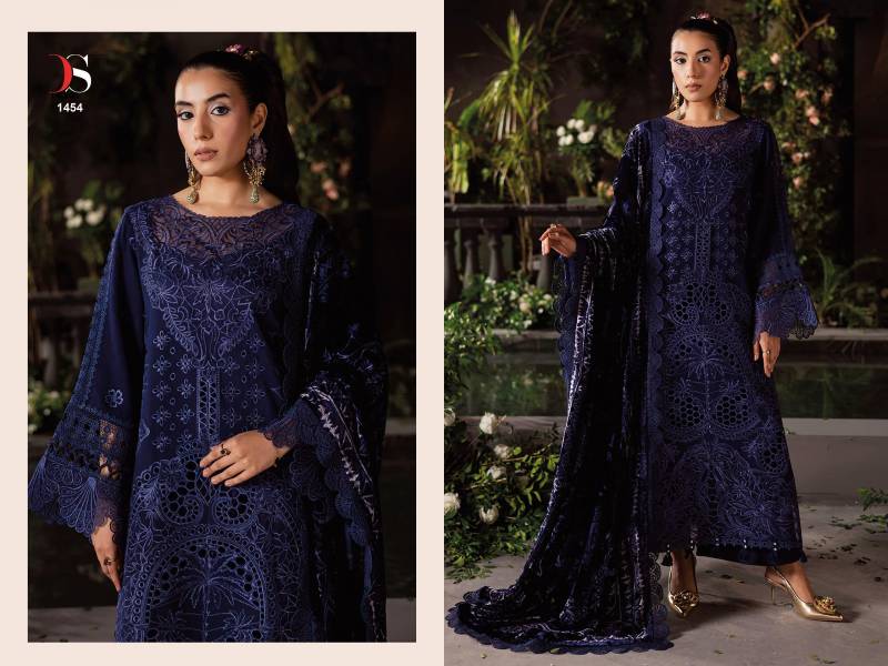Deepsy Mahnoor Cotton Dupatta Rayon Embroidery Pakistani Salwar Kameez