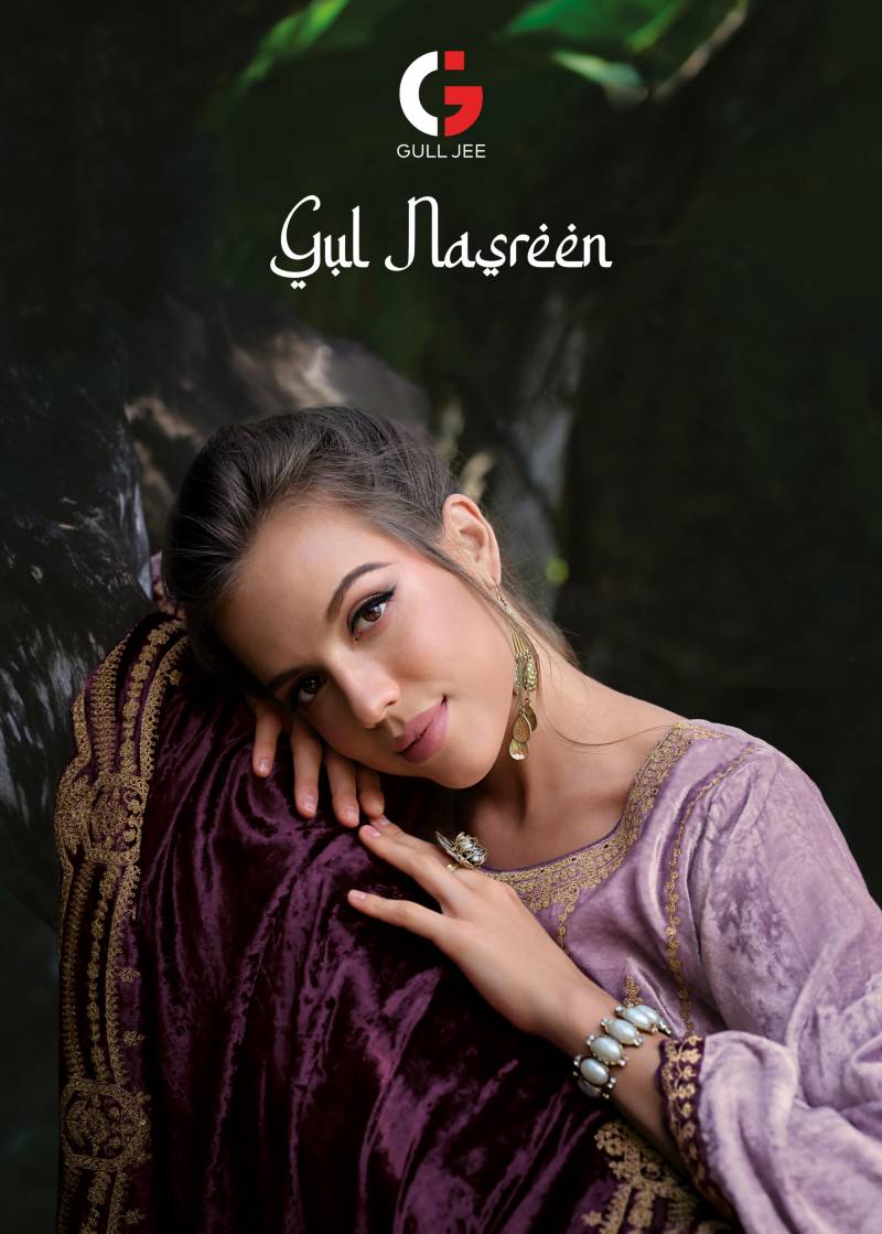Gull Jee Gul Nasreen Viscose Velvet With Embroidery Salwar Kameez