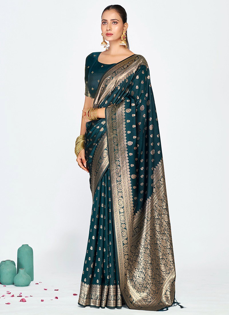 Vellora Vol 1 Banarasi Silk Weaving Work Saree
