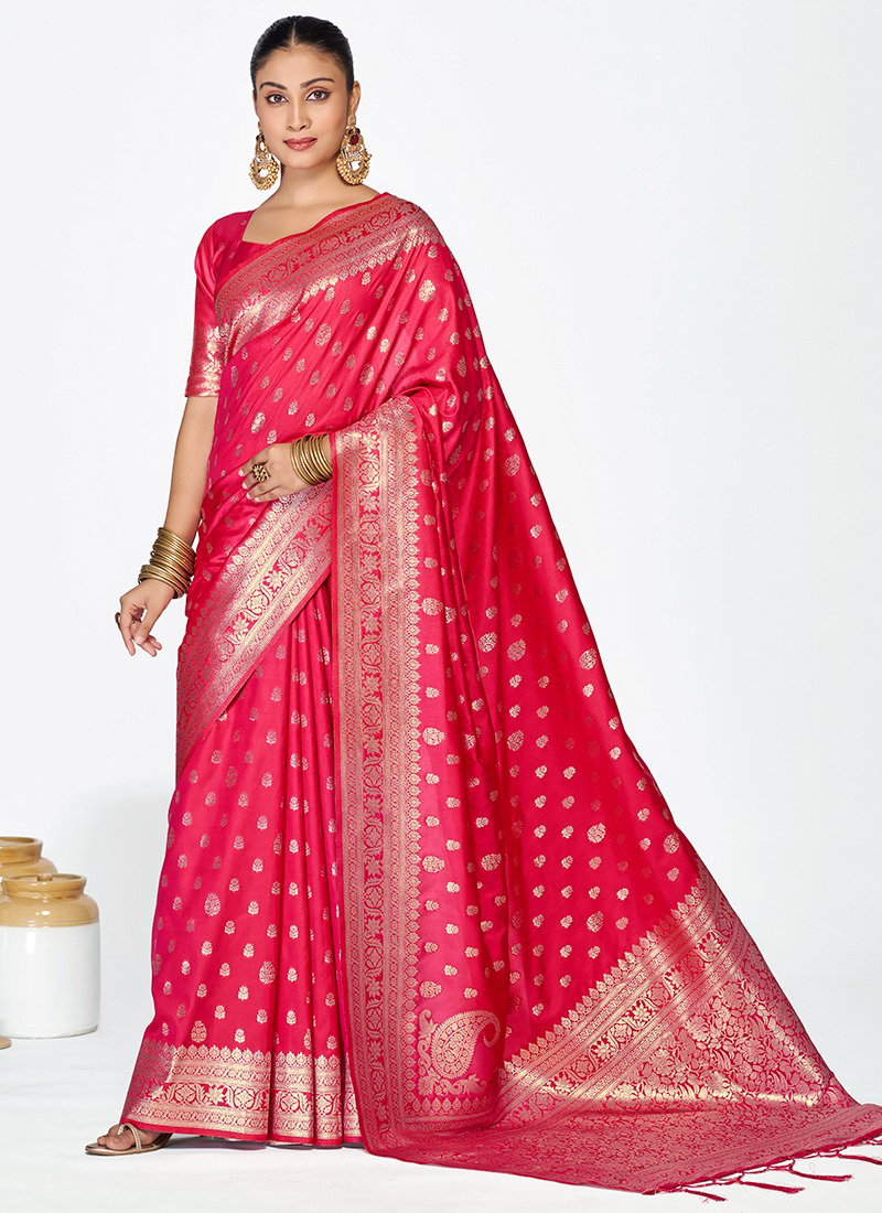 Vellora Vol 1 Banarasi Silk Weaving Work Saree