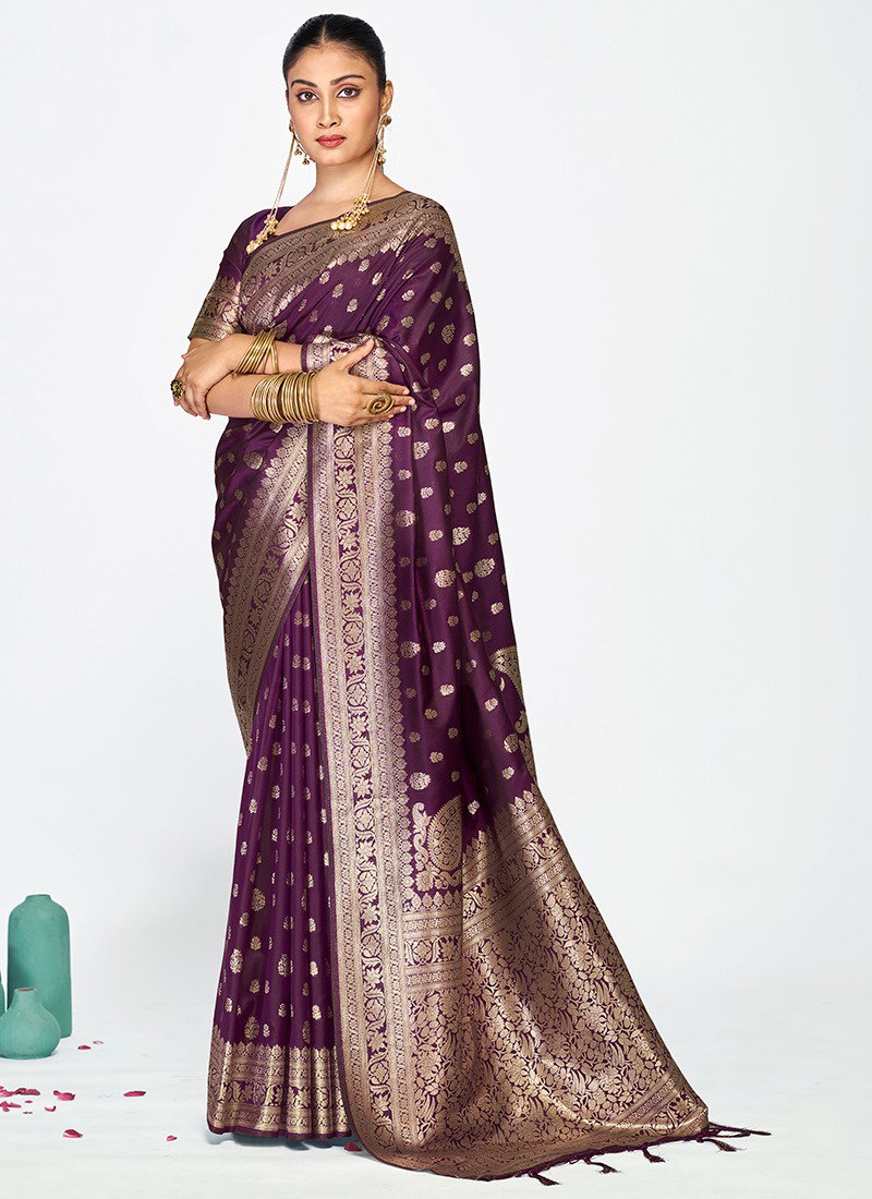Vellora Vol 1 Banarasi Silk Weaving Work Saree