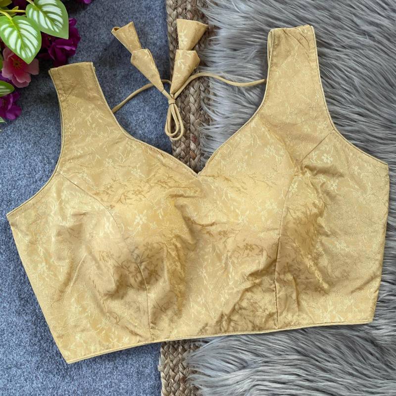 Fab Lagri Chinon Silk Jacquard Fancy Blouse Collection