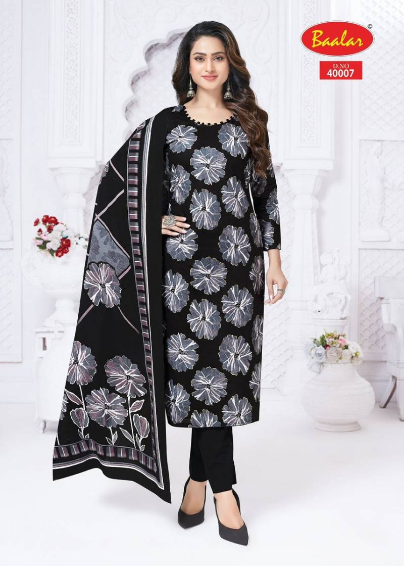 Baalar Kashmir Cotton Vol 4 Cotton Printed Dress Material Collection