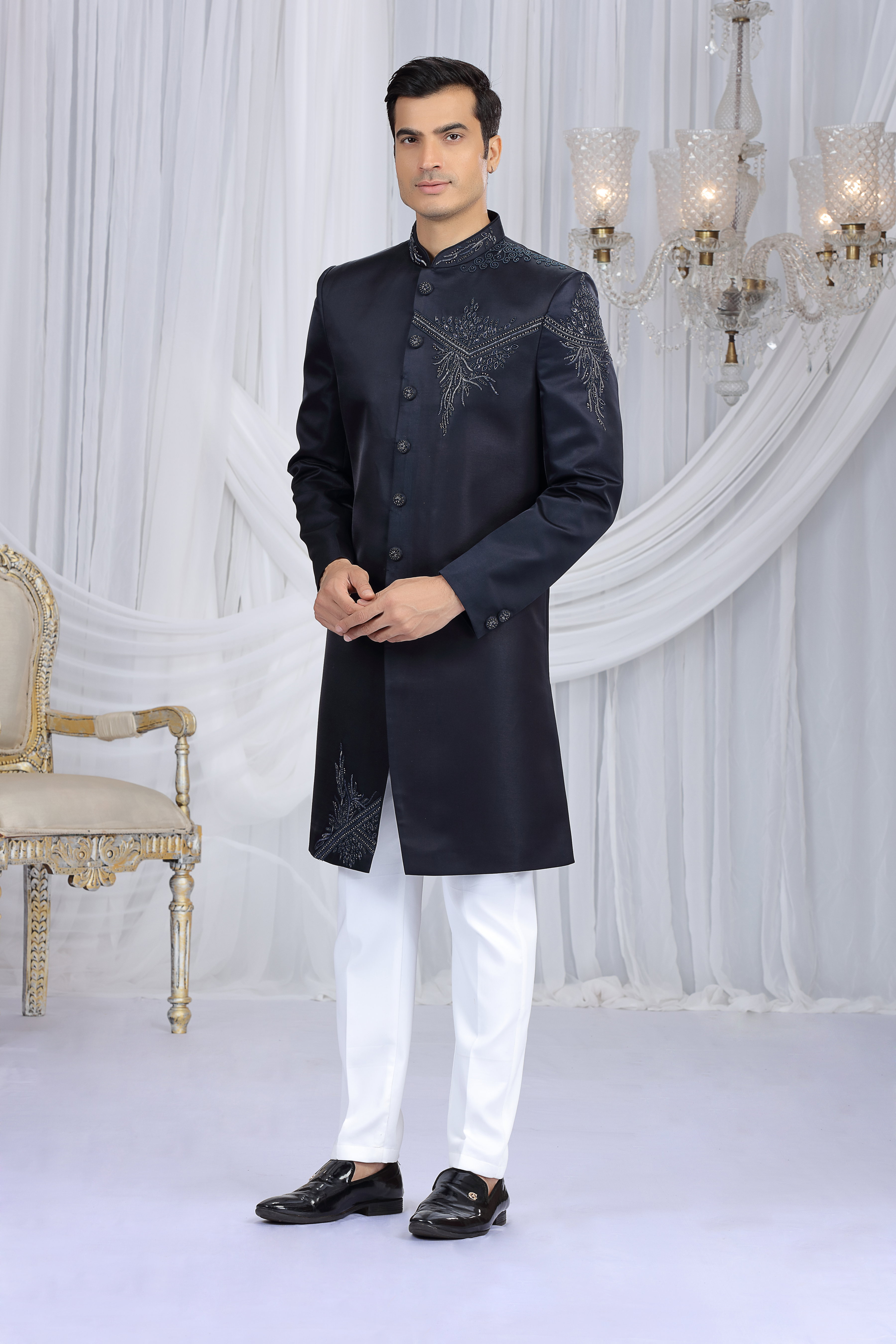 Sumi 4147 To 4151 Series Wedding Wear Heavy Sherwani