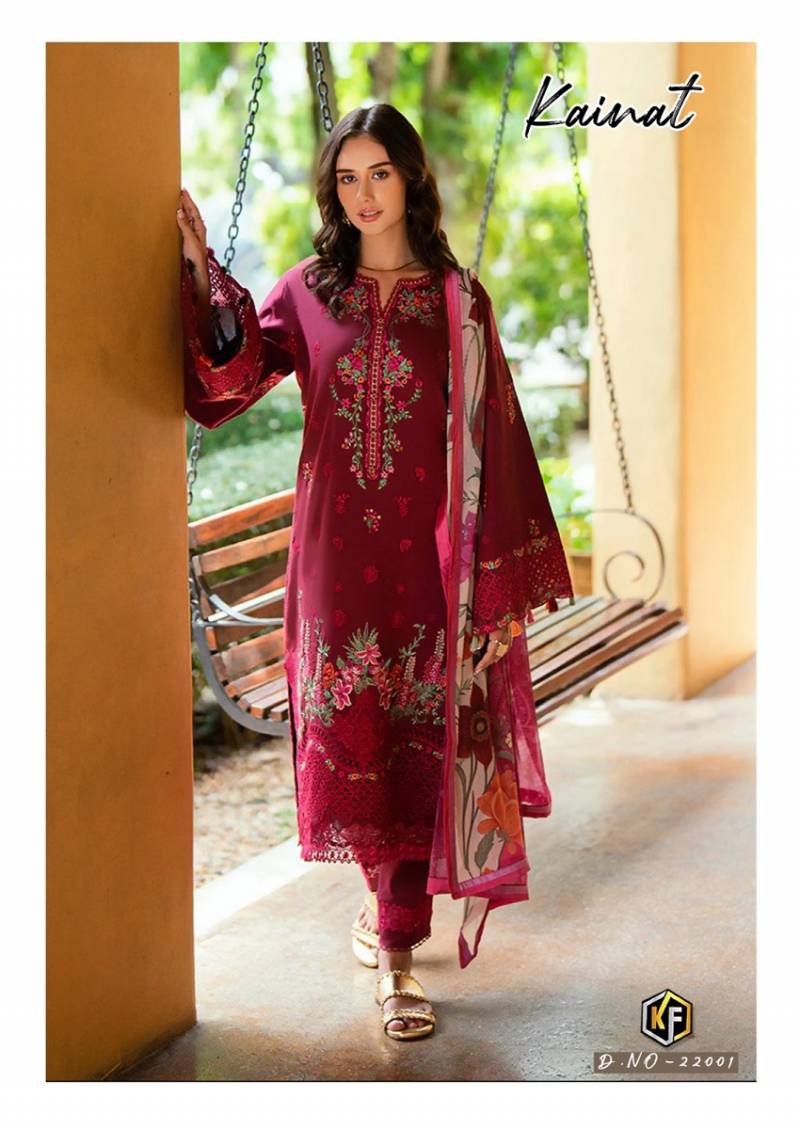 Keval Kainat Vol 22 Cotton Printed Fancy Dress Material Collection