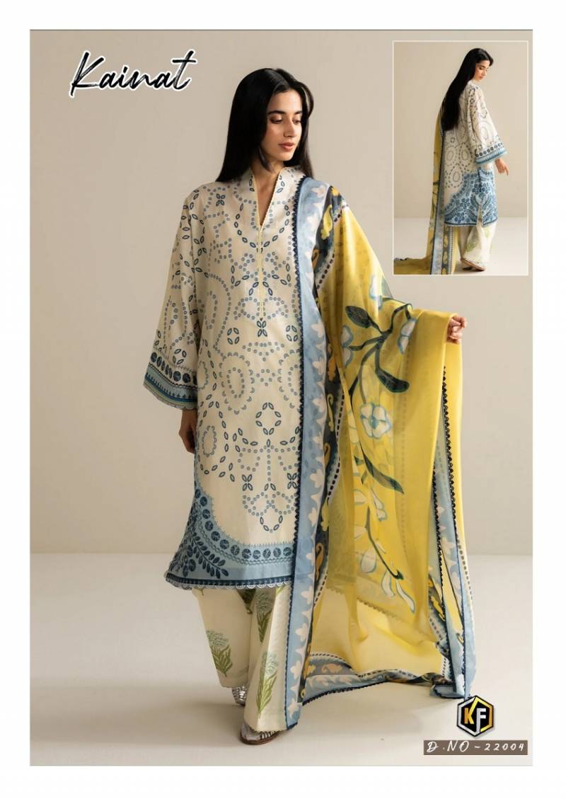 Keval Kainat Vol 22 Cotton Printed Fancy Dress Material Collection