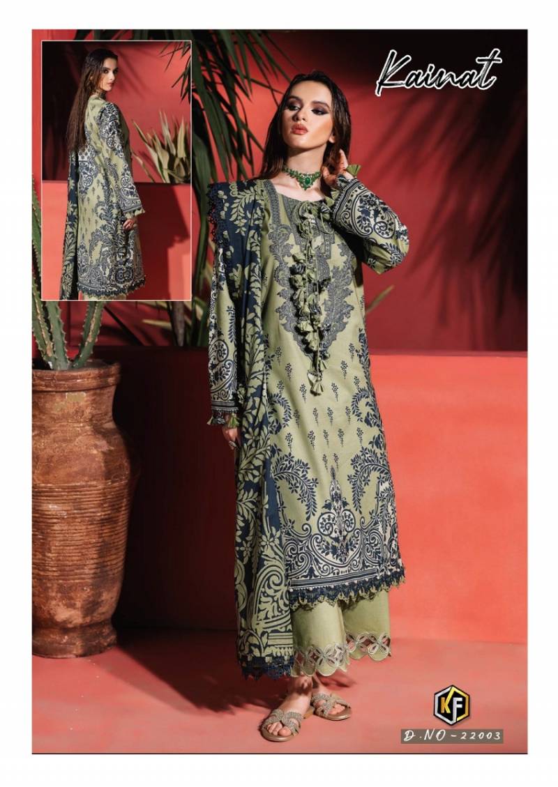 Keval Kainat Vol 22 Cotton Printed Fancy Dress Material Collection