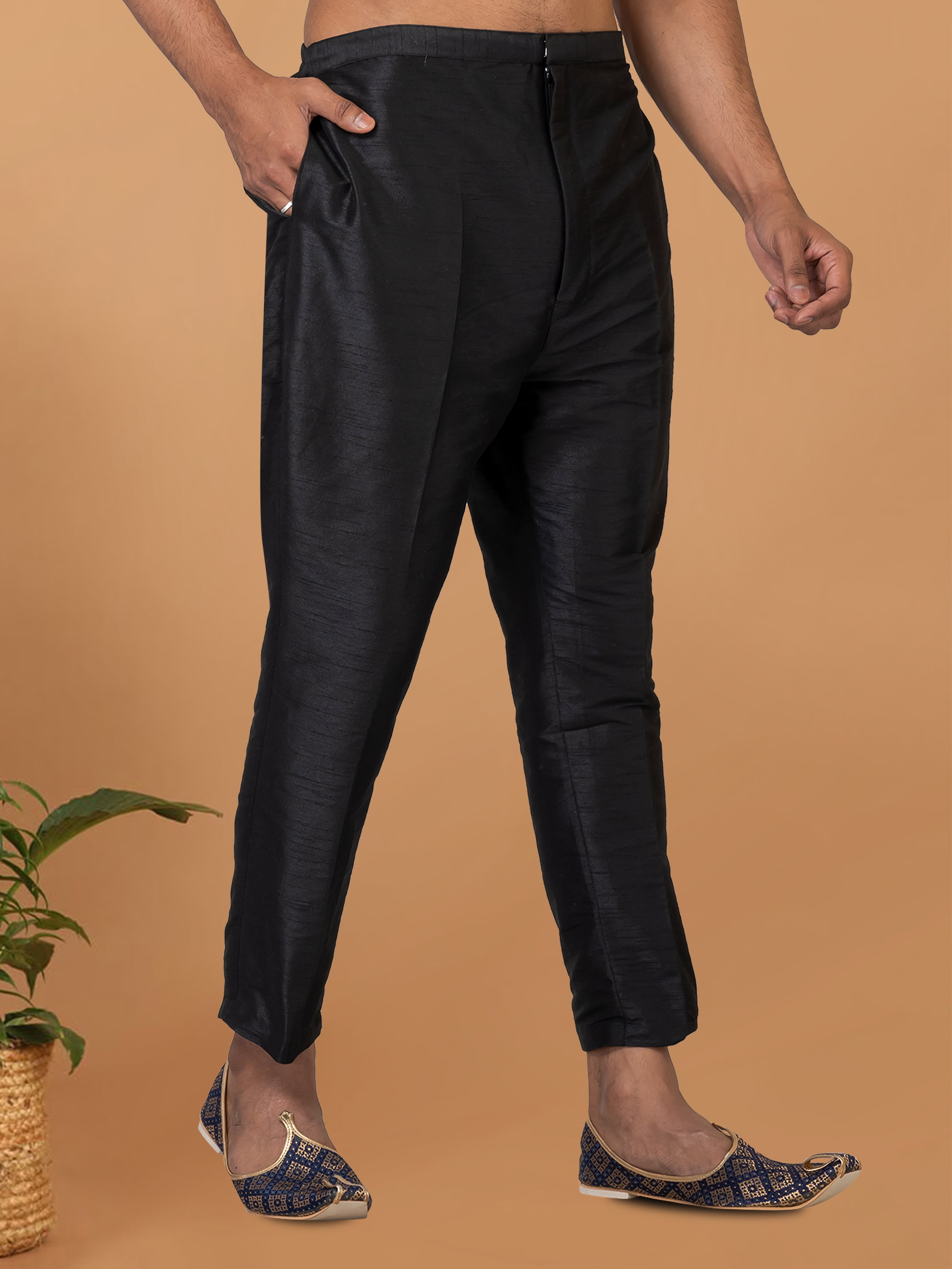 Swarg MB3260 to MB3267 Banarasi Dhupion Silk Dhoti Collection