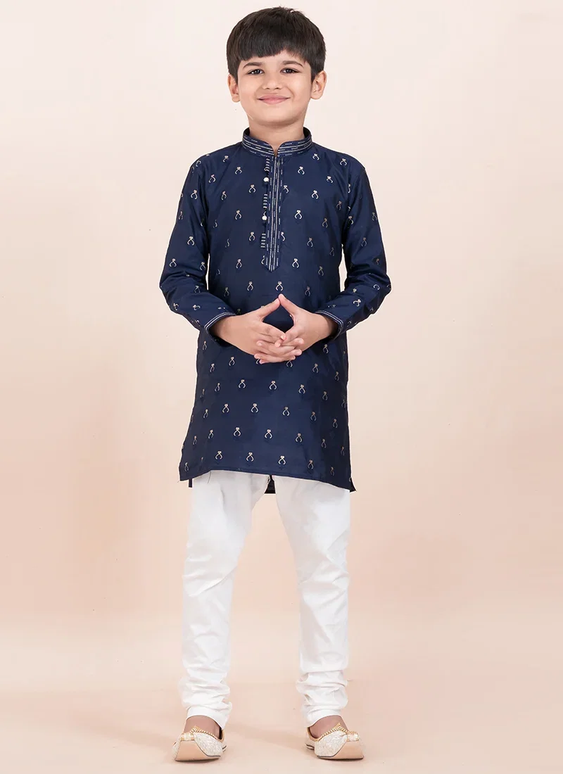Swarg  927 To 937 Jacquard Kids Boys Kurta Pyjama Collection 