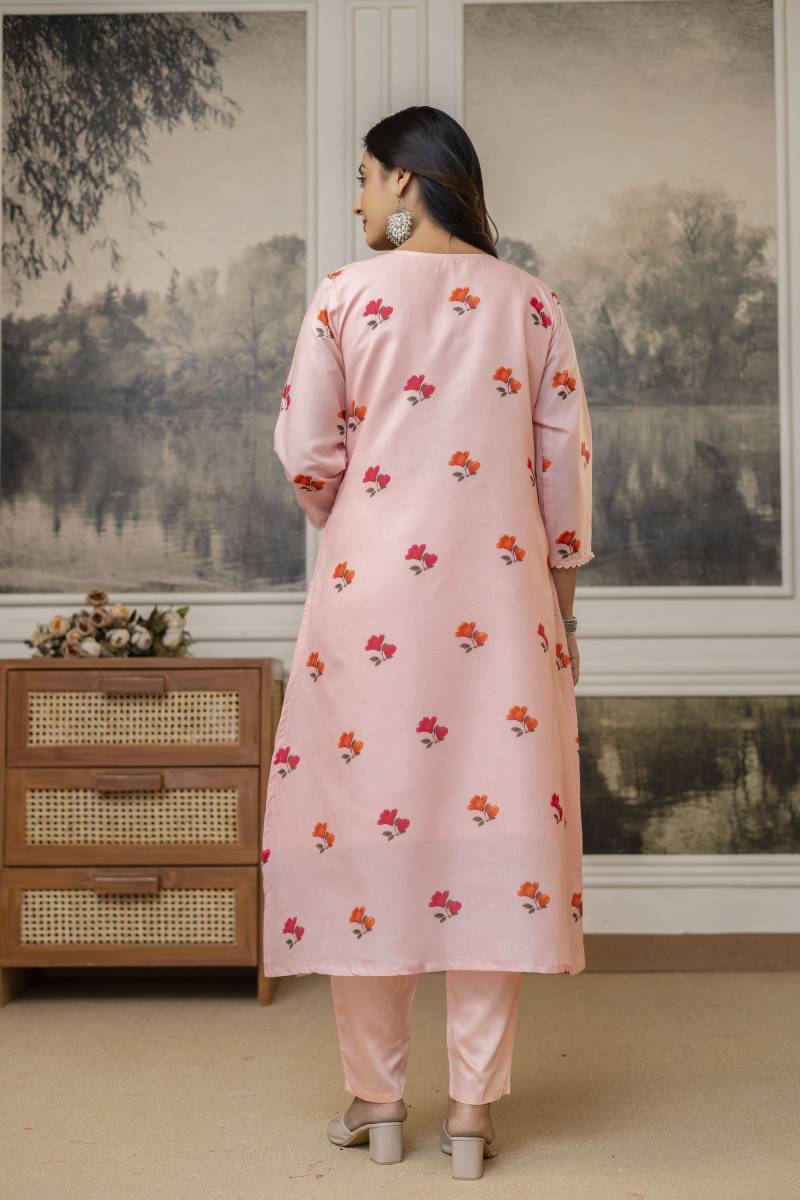 Dhuavanti 01 Cotton Printed Casual Wear Kurti Pant And Dupatta Collection
