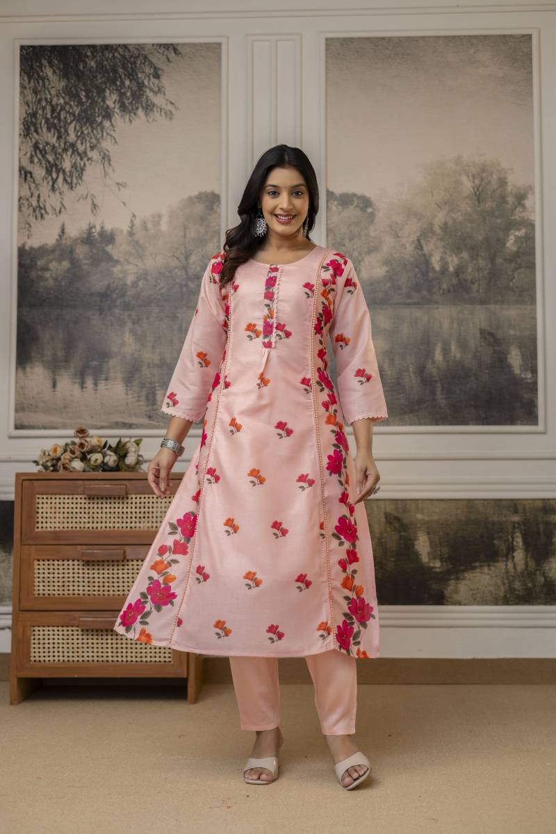 Dhuavanti 01 Cotton Printed Casual Wear Kurti Pant And Dupatta Collection