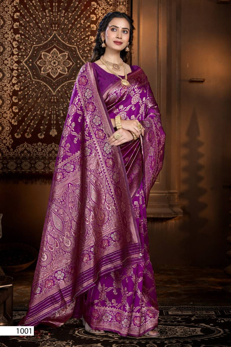 Saroj Pardesi Silk Vol 1 Lichi Silk Fancy Saree Collection