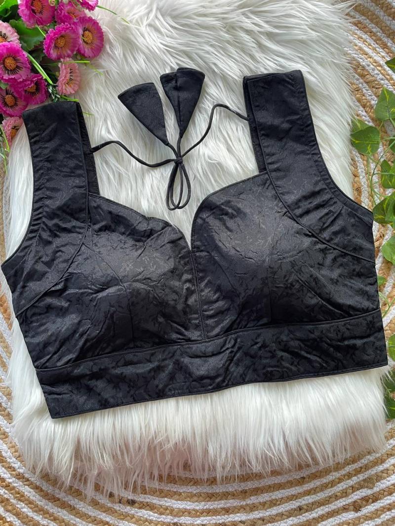 Fab D228 Chinon Silk Jacquard Fancy Blouse Collection