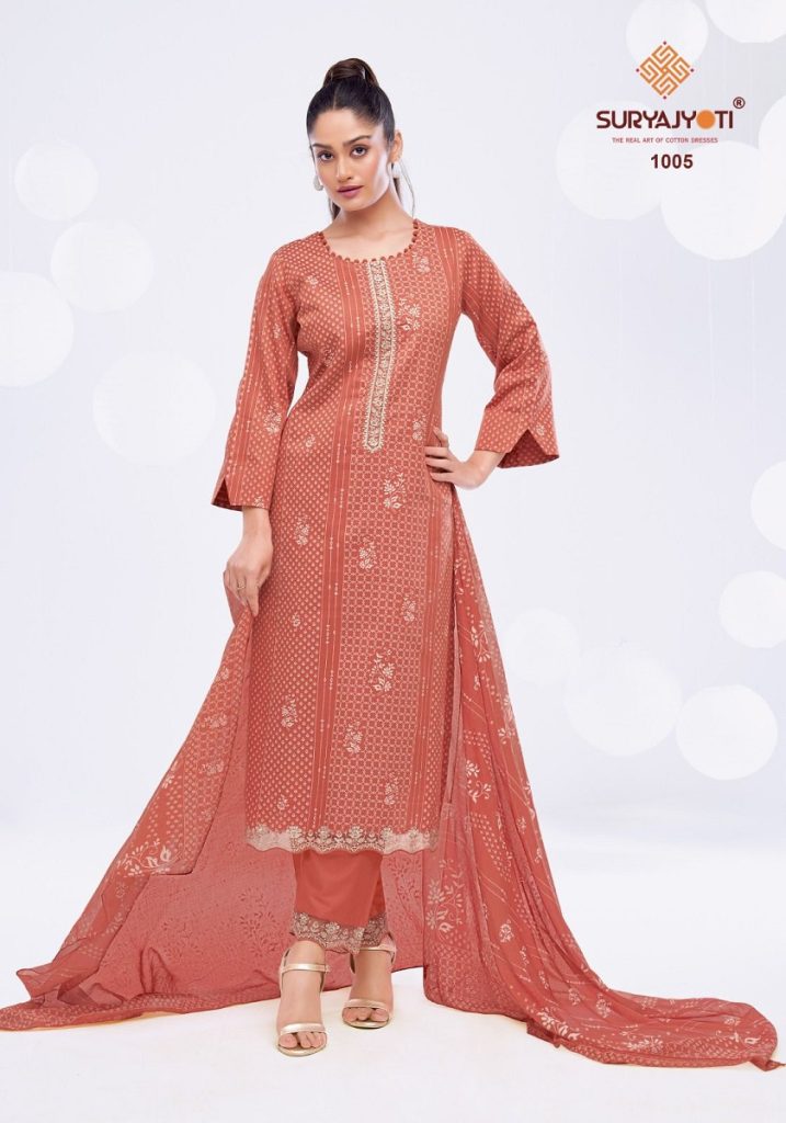 Suryajyoti Kasuti Vol 1 Dress Material Collection 
