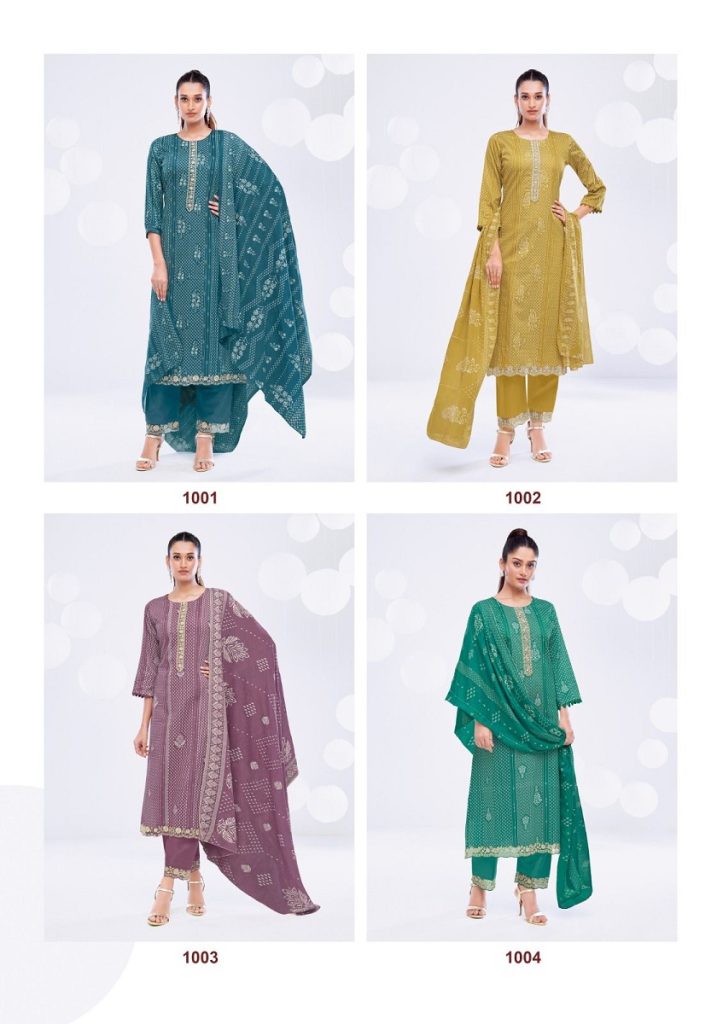 Suryajyoti Kasuti Vol 1 Dress Material Collection 