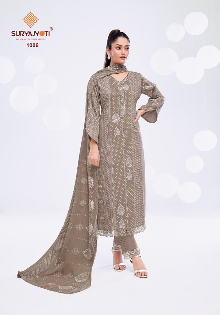 Suryajyoti Kasuti Vol 1 Dress Material Collection 