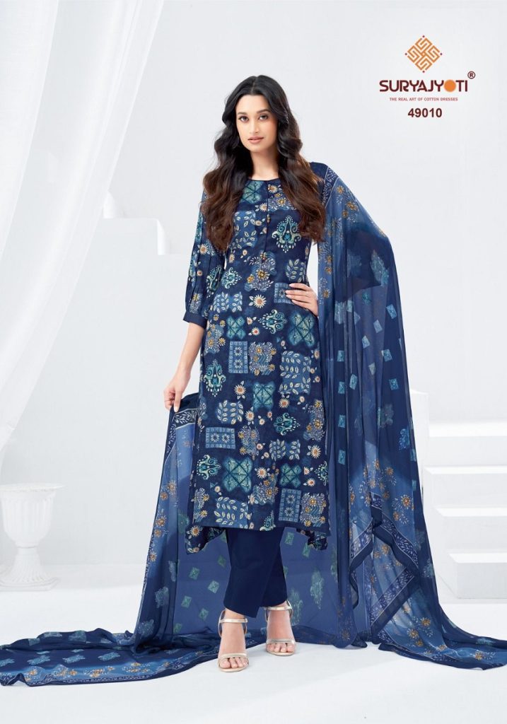 Suryajyoti Naisha Vol 49 Dress Material Collection 