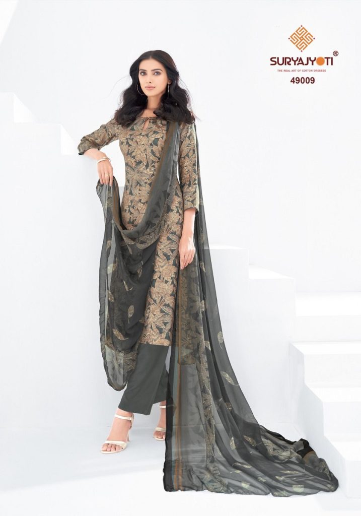 Suryajyoti Naisha Vol 49 Dress Material Collection 