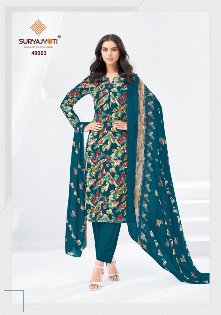 Suryajyoti Naisha Vol 49 Dress Material Collection 