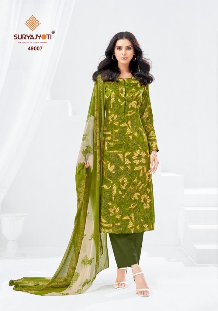 Suryajyoti Naisha Vol 49 Dress Material Collection 