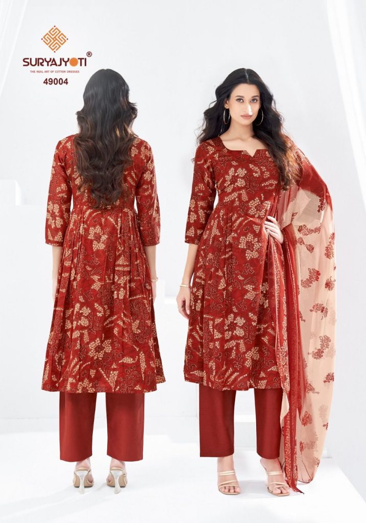 Suryajyoti Naisha Vol 49 Dress Material Collection 