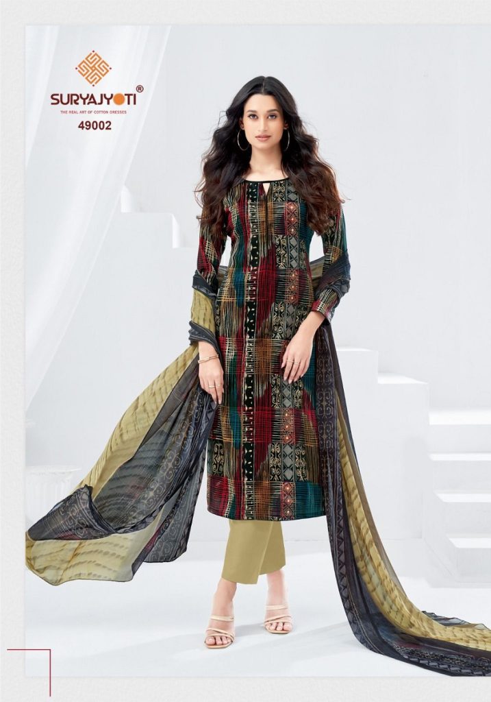 Suryajyoti Naisha Vol 49 Dress Material Collection 