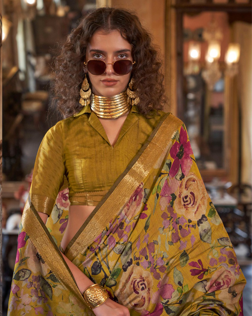 Sasural Emporia Design 407  Printed Designer Saree Collection 