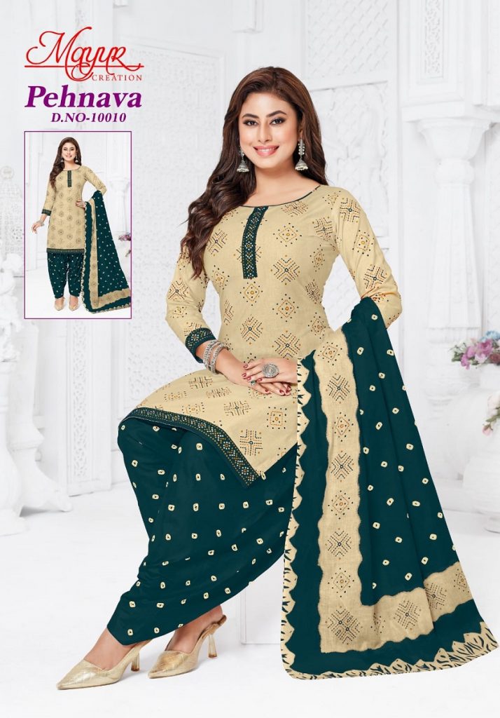 Mayur Pehnava Vol 10 Dress Material Collection 