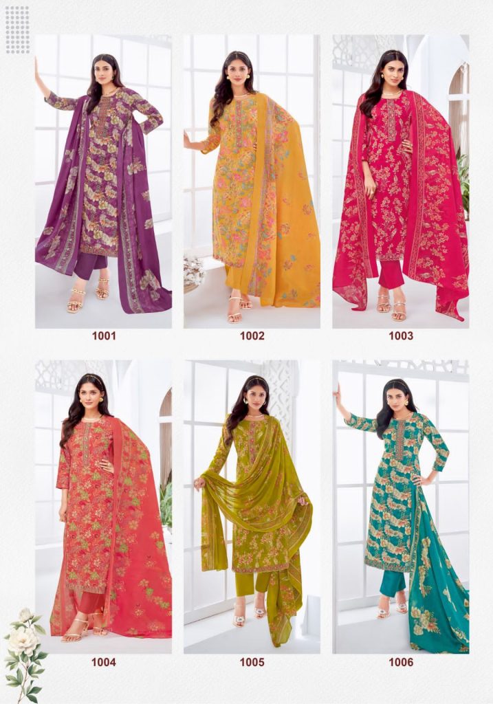 Suryajyoti Khushboo Vol 01  Dress Material Collection 