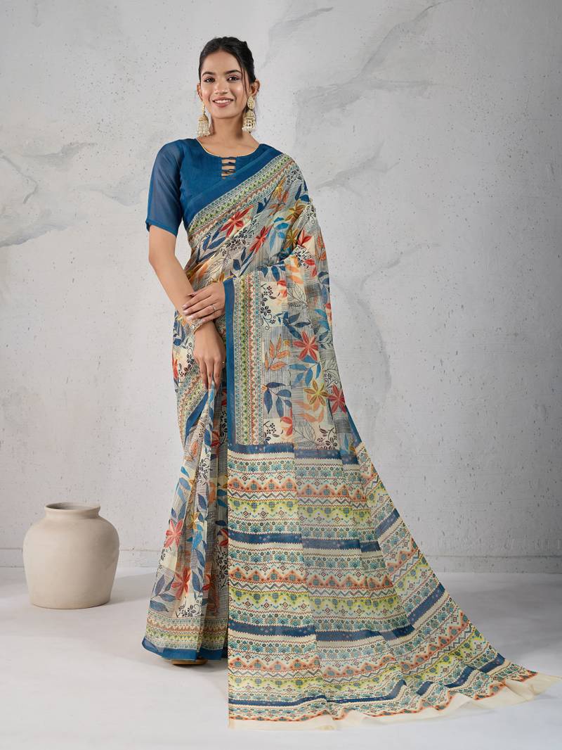 Ant Radha Vol 2 Printed Kalki Silk Fancy Saree Collection