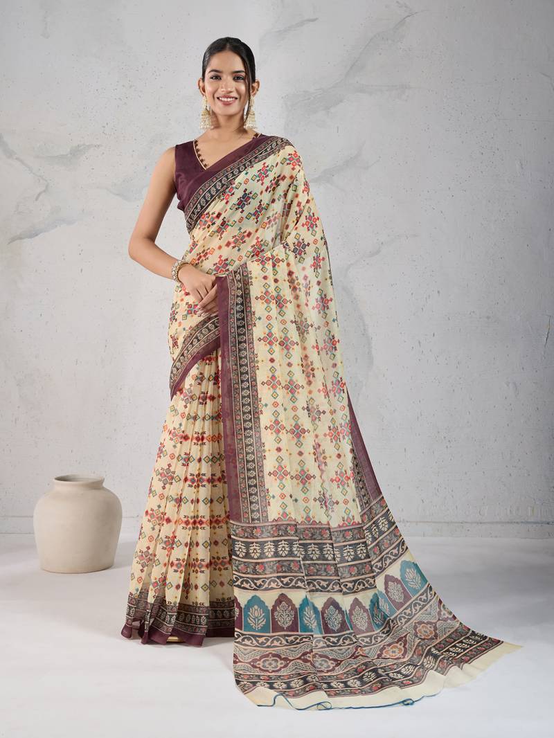 Ant Radha Vol 2 Printed Kalki Silk Fancy Saree Collection