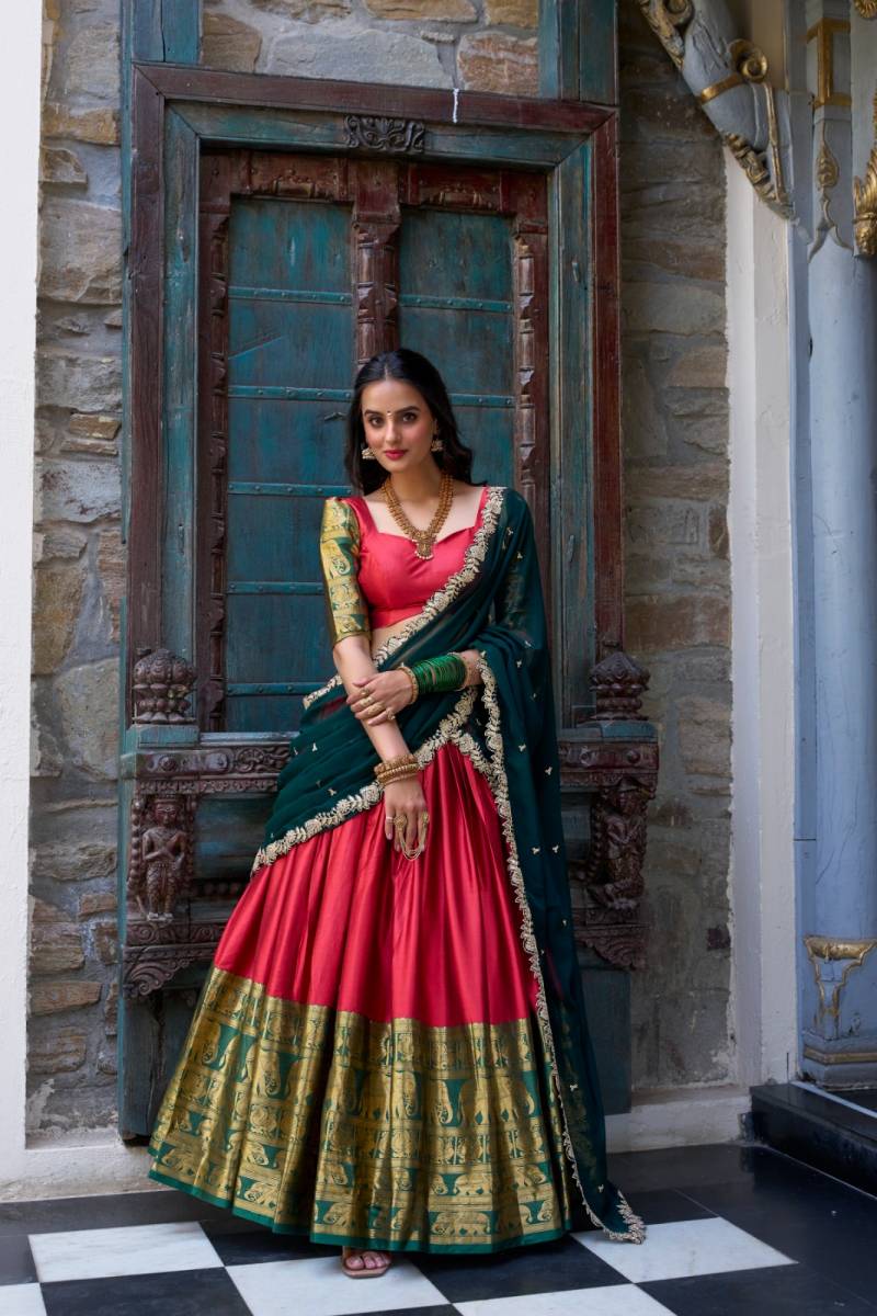 Lekha Yf 2023 Narayan Pattu Zari Worked Designer Lehenga Choli Collection