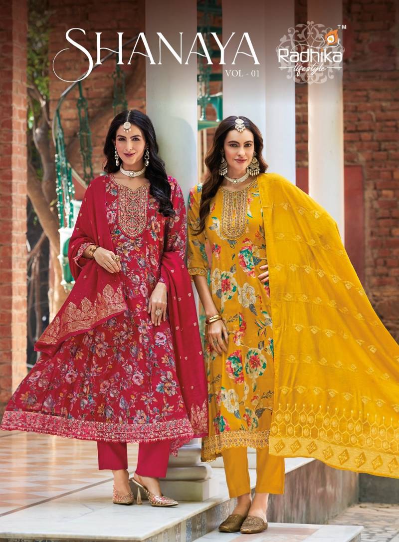 Radhika Shanaya Vol 1 Milano Printed Kurti Bottom With Dupatta