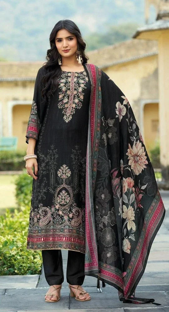 Shree Kt 308 Viscose Maslin Digital Printed Salwar Suit Collection