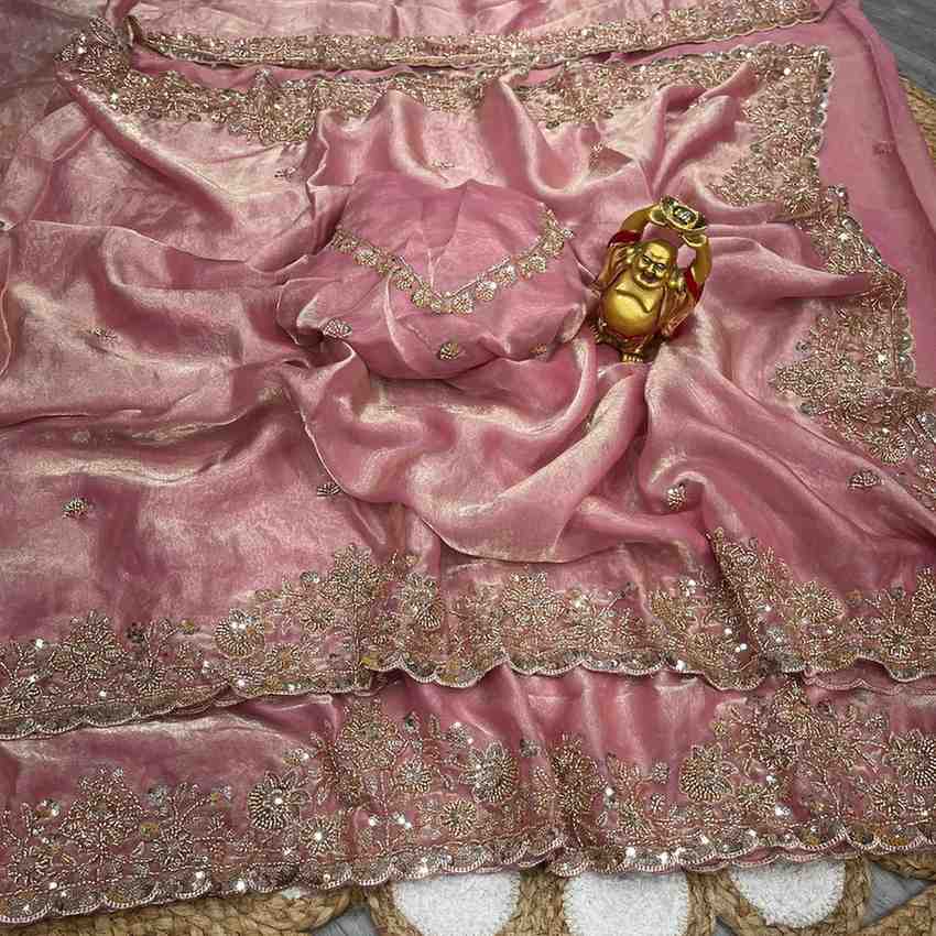 DS 731 PURE SPACE SILK SAREES