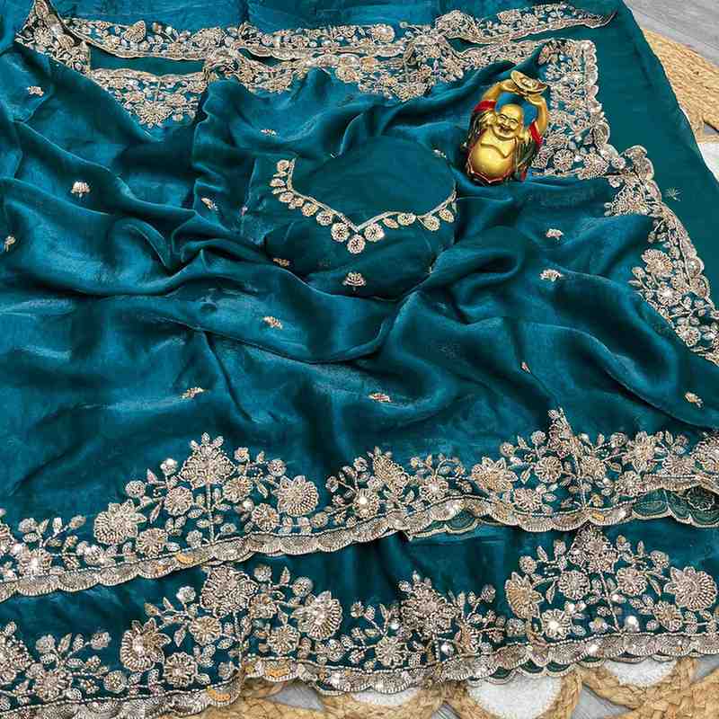 DS 731 PURE SPACE SILK SAREES