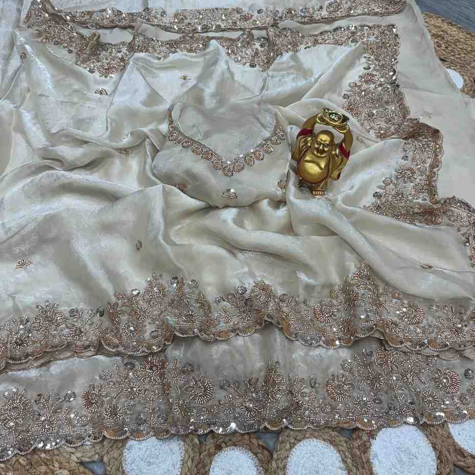 DS 731 PURE SPACE SILK SAREES