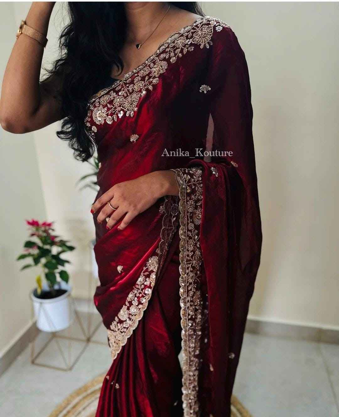 DS 731 PURE SPACE SILK SAREES