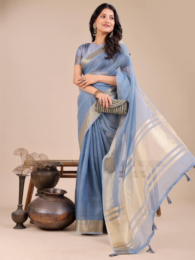 Astita Seoul Organza With Latkan Saree Collection