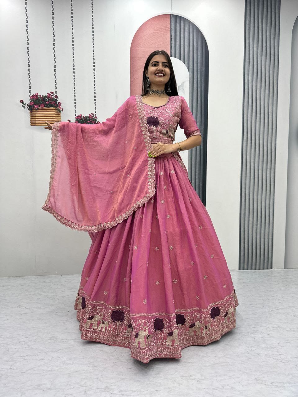 Lekha Aai Tapi 297 Festive Wear Lehenga Choli