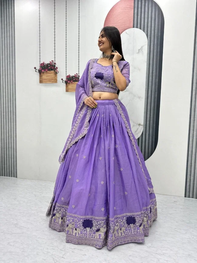 Lekha Aai Tapi 297 Festive Wear Lehenga Choli