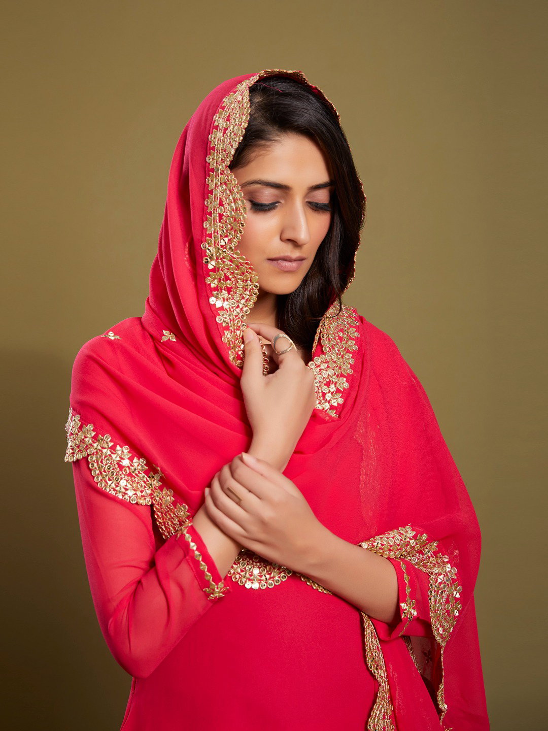 Lekha TF 174 Georgette Readymade Salwar Suit Collection