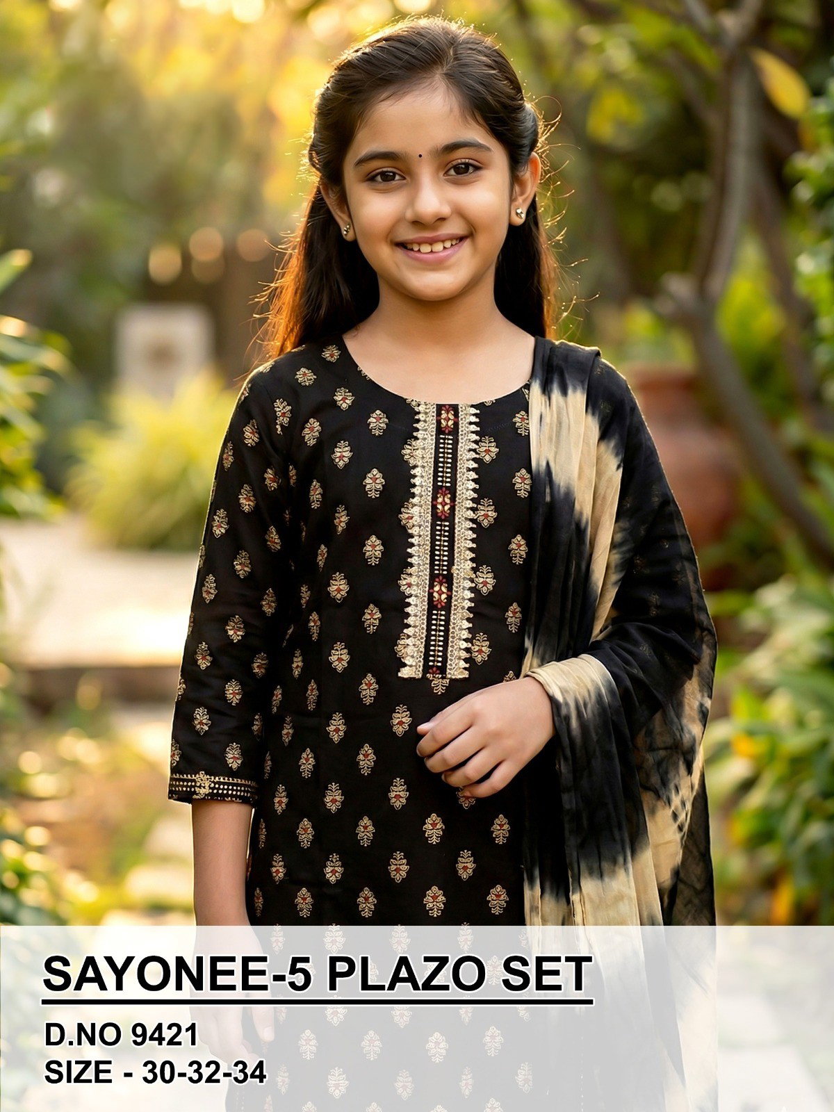 Sayonee Vol 5 Plazo Set Rayon Printed Kurti Bottom With Dupatta
