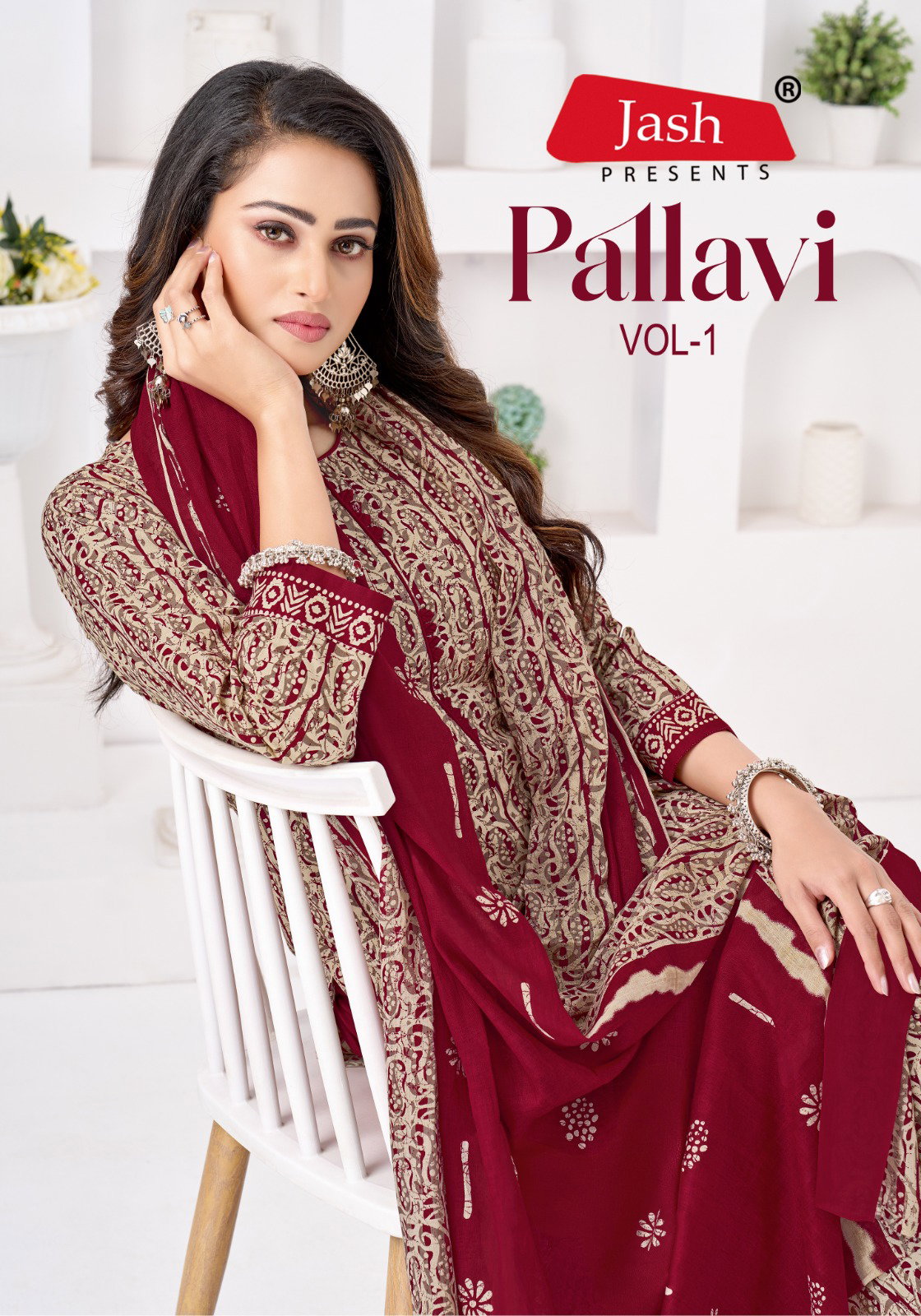 Jash Pallavi Vol 1 Cotton Printed Fancy Dress Material Collection