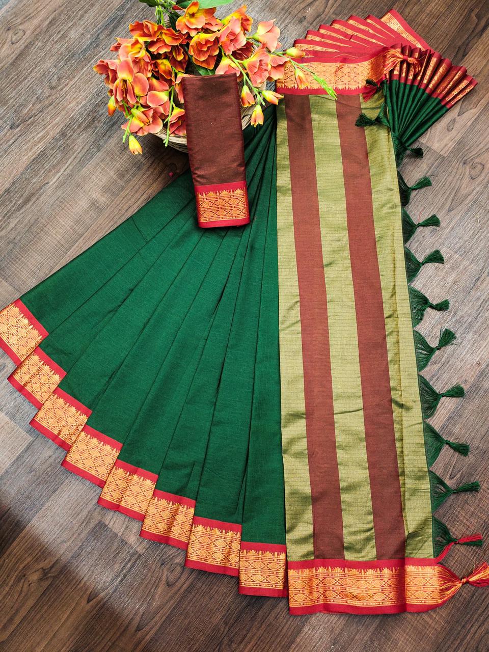 Aab Kota Dariya Festive Wear Linen Stylish Saree Collection