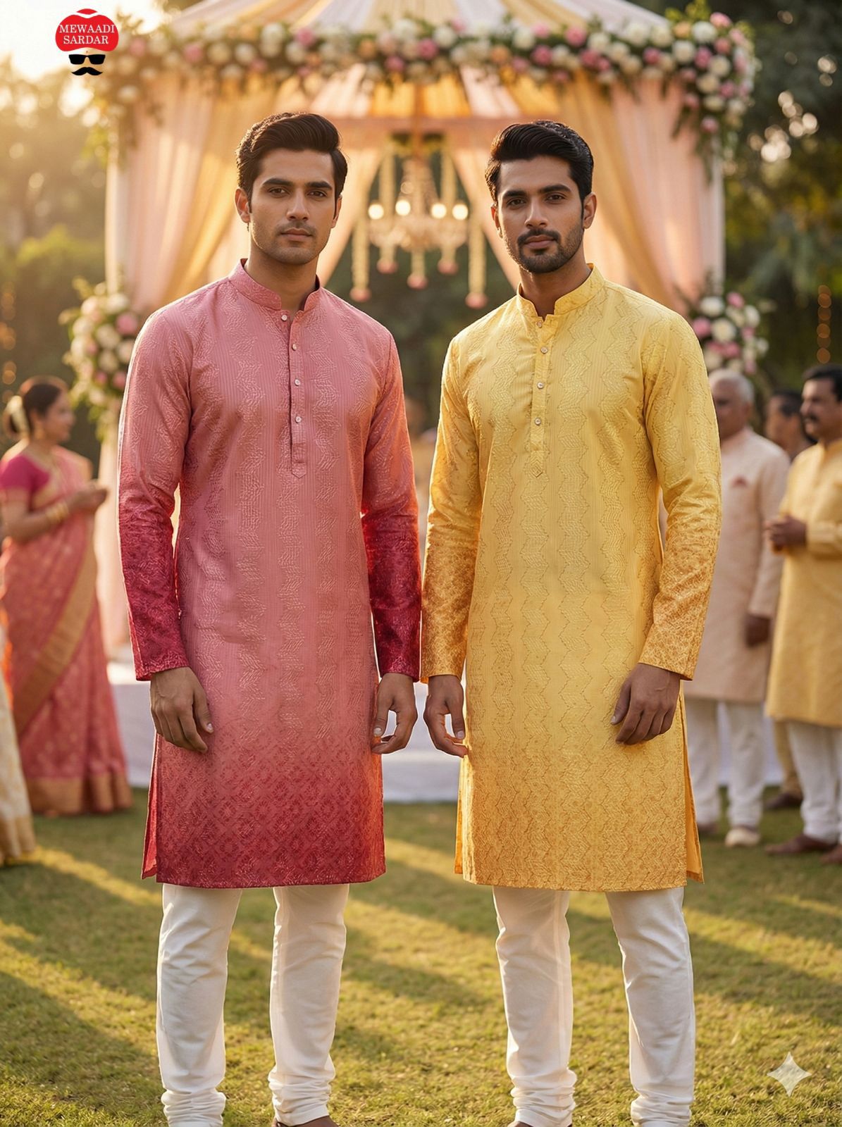 Lekha LI Samaroo Heavy Rayon Embroidery Work Kurta Pajama