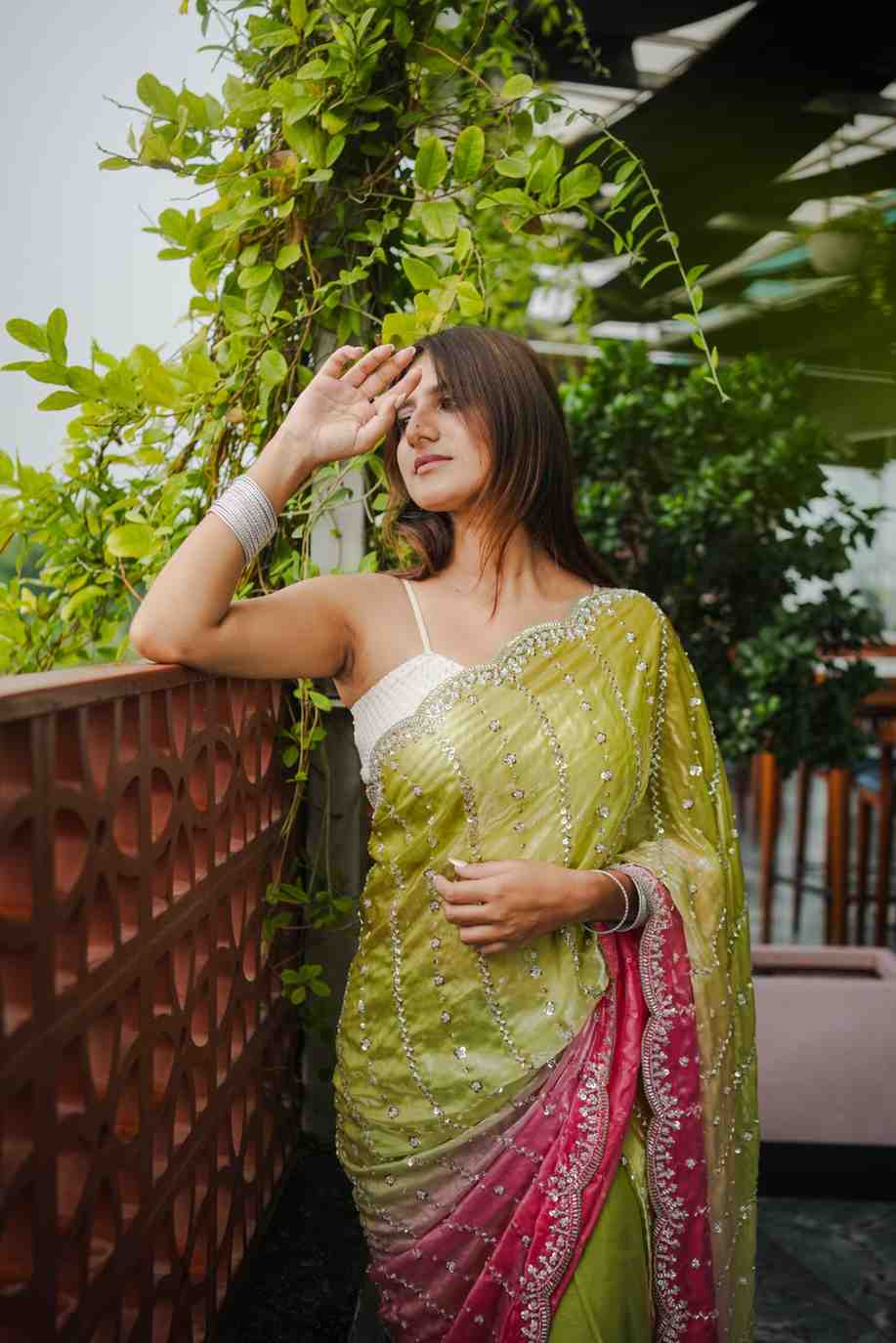 KC 94 Silk Heavy Embroidery And Hand Work Saree