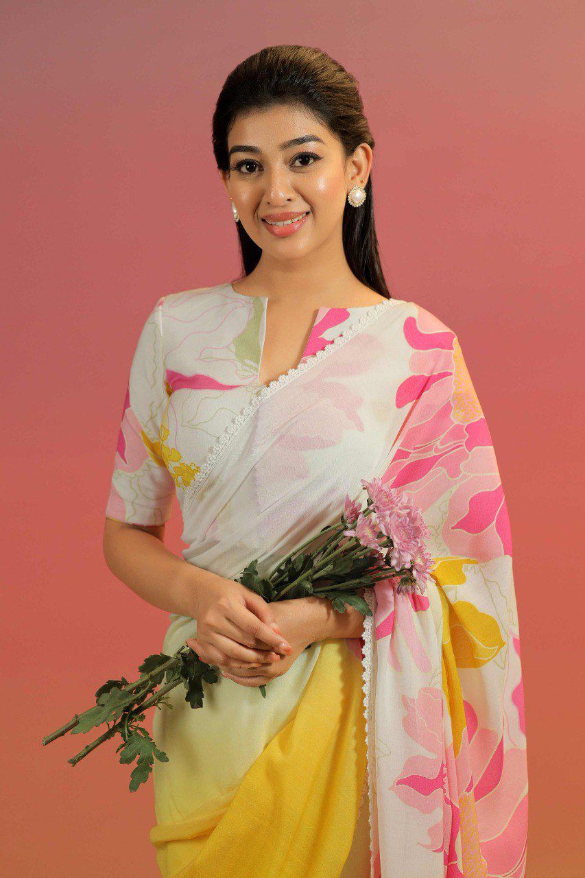 Aab Sonali Party Wear Georgette Fancy Saree Collection